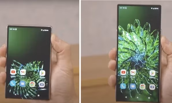 Lenovo trình diễn smartphone, laptop có thể thay đổi kích thước màn hình
