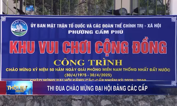 Thi đua chào mừng Đại hội Đảng các cấp