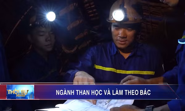 Ngành Than học và làm theo Bác