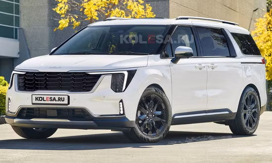 Kia Carnival 2024: Nâng cấp nhẹ, có thể trang bị động cơ hybrid