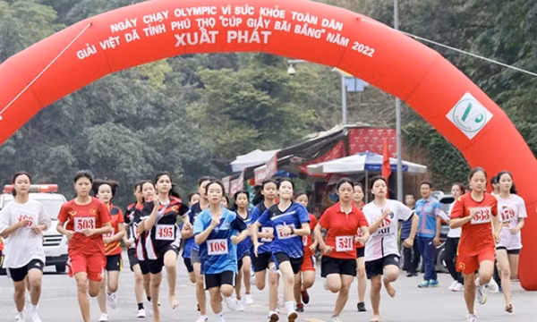 Tổ chức hoạt động thể dục, thể thao mừng Đảng, mừng Xuân Quý Mão 2023