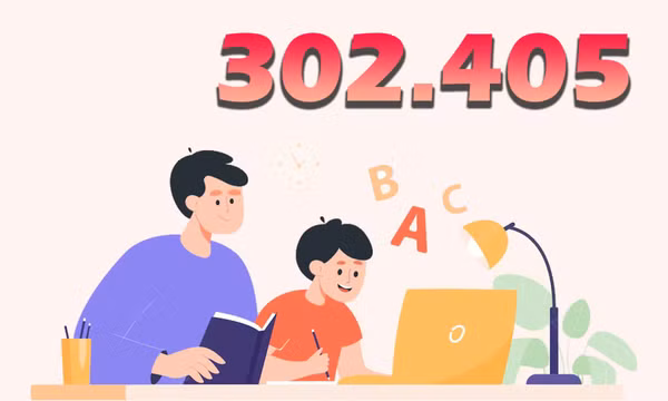302.405 - là số gia đình đăng ký gia đình học tập năm 2022 tại Quảng Ninh