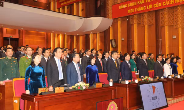 Khai mạc Kỳ họp thứ 12, HĐND tỉnh khóa XIV