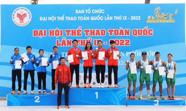 TP Hồ Chí Minh nhất toàn đoàn ở nội dung 3 môn phối hợp