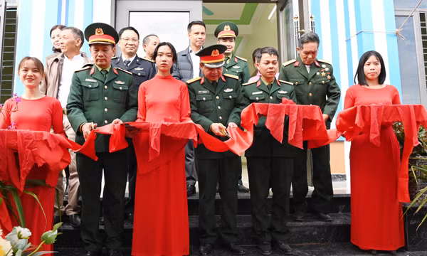 Ban CHQS thị xã Quảng Yên khánh thành "Nhà tình nghĩa"