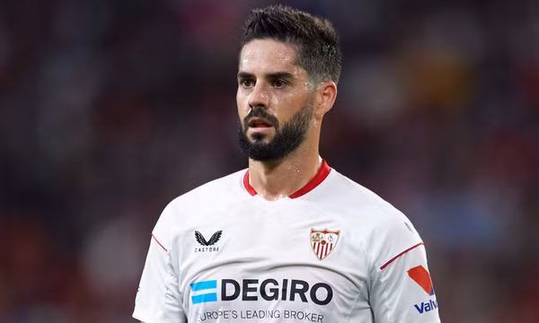 Isco chia tay Sevilla sau 5 tháng gia nhập