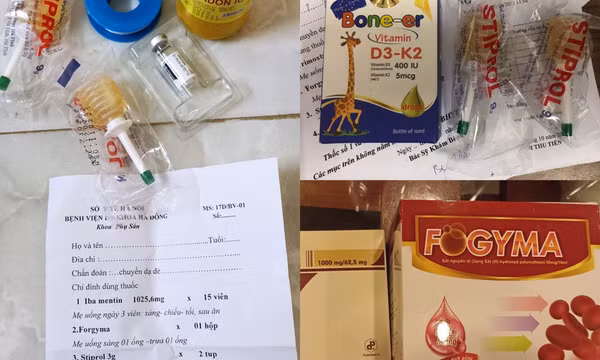 Đơn thuốc bất thường ở BV Hà Đông: Kê đơn thuốc ngay từ đầu vào là quá sai