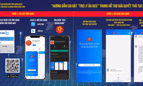 “Trợ lý ảo Isee” hỗ trợ công dân trong thực hiện TTHC