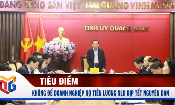 Không để doanh nghiệp nợ tiền lương người lao động dịp Tết Nguyên đán
