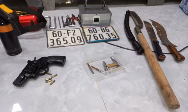Triệt phá băng cướp có trang bị súng