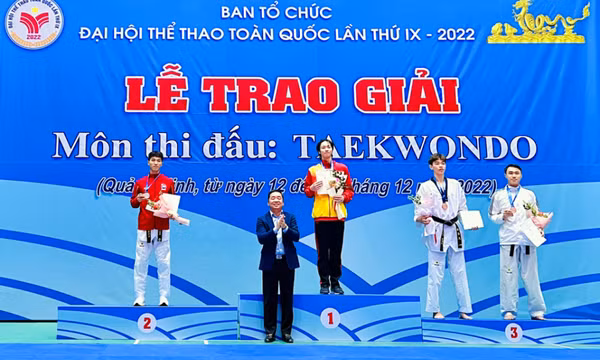 Nhìn lại thành tích của Thể thao Quảng Ninh ở Đại hội Thể thao toàn quốc lần thứ IX