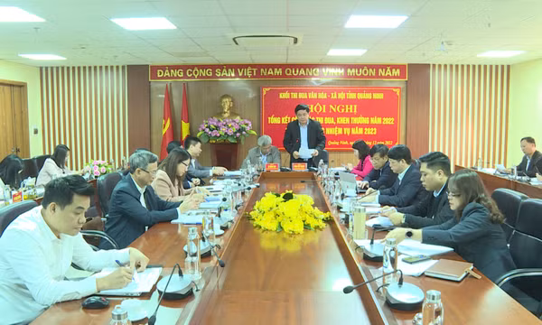 Khối thi đua Văn hóa - Xã hội tỉnh triển khai nhiệm vụ năm 2023