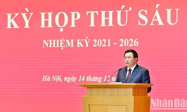 Kỳ họp thứ 6 của Hội đồng Lý luận Trung ương