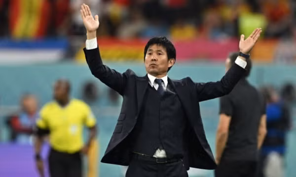 Tuyển Nhật Bản gia hạn hợp đồng với HLV Moriyasu