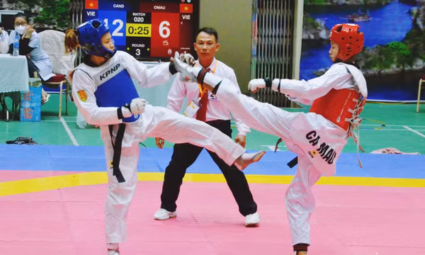 Đoàn Taekwondo Quảng Ninh tiếp tục giành thêm 1 tấm huy chương đồng