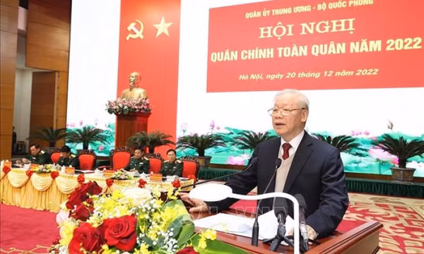 Tổng Bí thư Nguyễn Phú Trọng: Xử lý phù hợp, hiệu quả các tình huống quân sự, quốc phòng