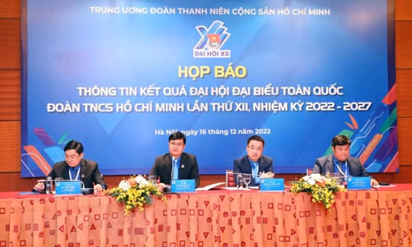 Thông qua Nghị quyết Đại hội Đoàn toàn quốc lần thứ XII