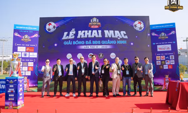 Khai mạc Giải bóng đá Bất động sản Quảng Ninh lần thứ III - năm 2022