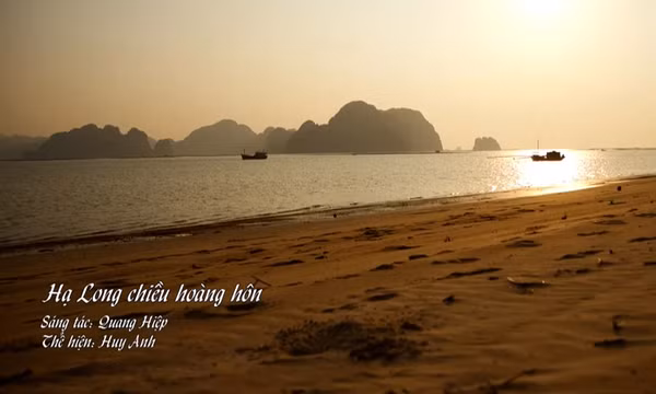 MV "Hạ Long chiều hoàng hôn"