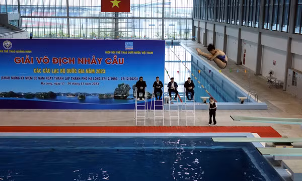 46 VĐV về tham dự Giải VĐ Nhảy cầu các CLB Quốc gia 2023