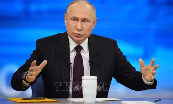 Đảng Nước Nga Thống nhất ủng hộ Tổng thống V. Putin tái tranh cử