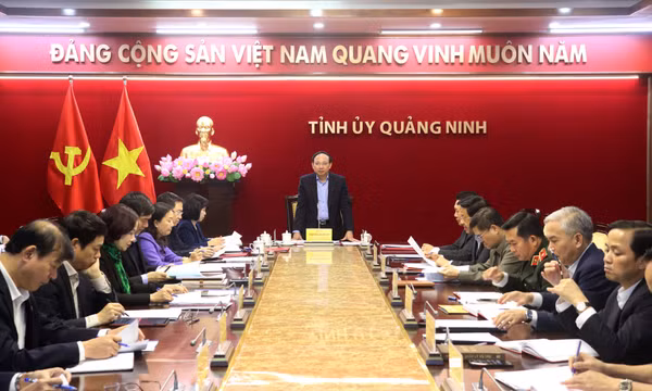 Hội nghị kiểm điểm tập thể, cá nhân các đồng chí Ủy viên BTV Tỉnh ủy