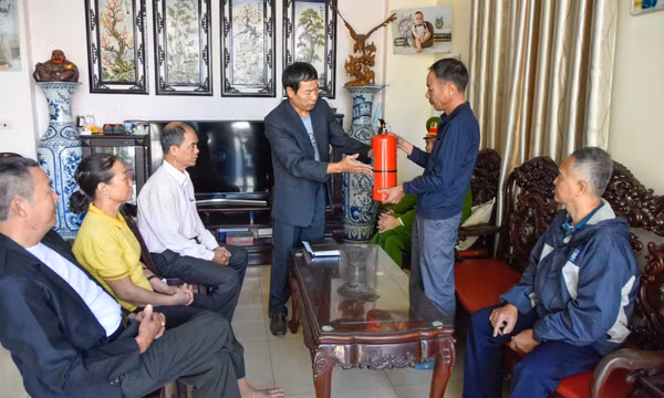 Thực hiện an toàn phòng cháy, chữa cháy trong các hộ gia đình