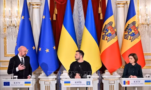 EU mở đàm phán về việc kết nạp Ukraine và Moldova