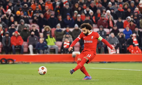 Thắng áp đảo, Liverpool sớm giành vé đi tiếp tại Europa League
