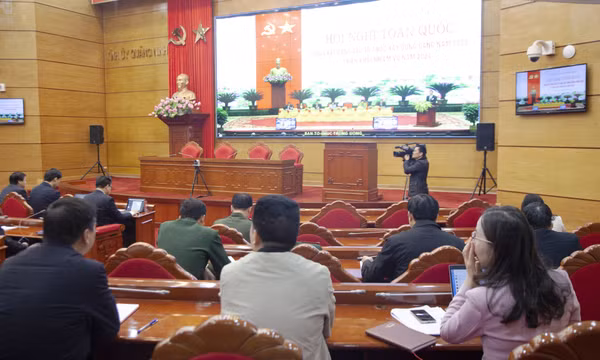 Hội nghị toàn quốc tổng kết công tác tổ chức xây dựng Đảng năm 2023