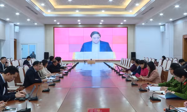 Hội nghị trực tuyến toàn quốc đánh giá 2 năm triển khai Đề án 06