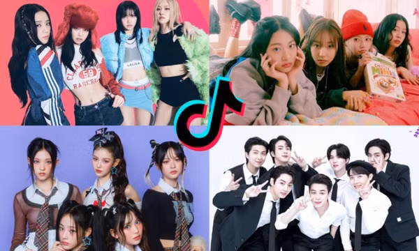 Blackpink, BTS và nghệ sĩ Kpop thống trị Tiktok toàn cầu năm 2023