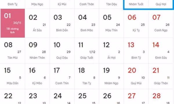Lịch nghỉ Tết Dương lịch 2024 và chi tiết các ngày lễ khác trong năm