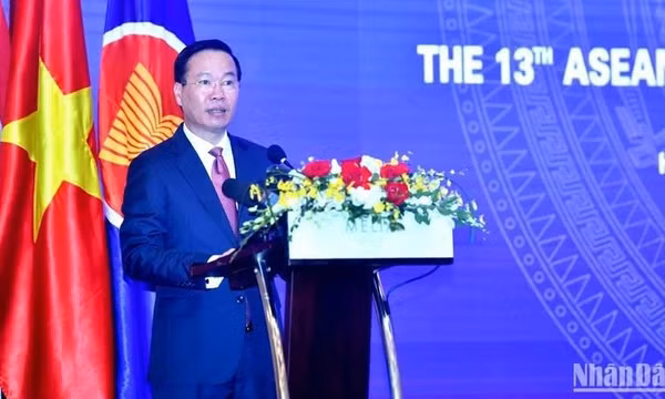 Chủ tịch nước Võ Văn Thưởng dự Hội Nghị Viện trưởng Viện kiểm sát, Viện công tố các nước ASEAN-Trung Quốc lần thứ 13