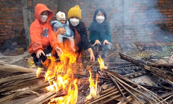 Ứng phó với rét đậm, rét hại: Tuyệt đối không dùng bếp than để sưởi ấm trong phòng kín