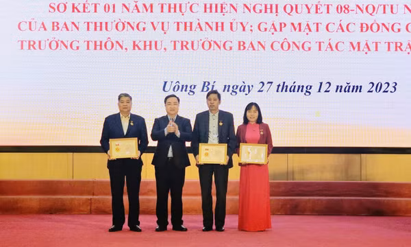 Thành uỷ Uông Bí triển khai phương hướng, nhiệm vụ năm 2024
