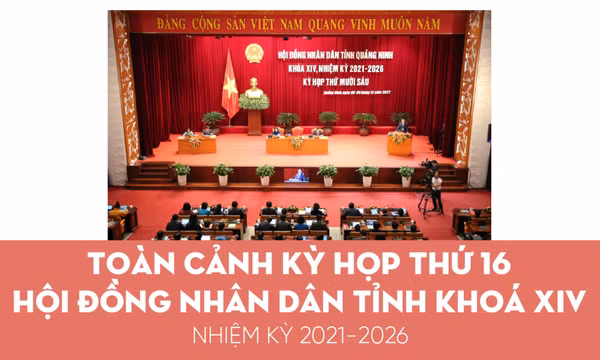 Toàn cảnh Kỳ họp thứ 16 Hội đồng nhân dân tỉnh khoá XIV, nhiệm kỳ 2021-2026 