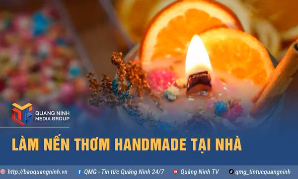 Làm nến thơm handmade tại nhà