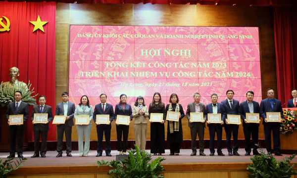 Đảng ủy Khối các cơ quan và doanh nghiệp tỉnh triển khai nhiệm vụ năm 2024