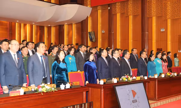 Khai mạc Kỳ họp thứ 16 HĐND tỉnh khóa XIV