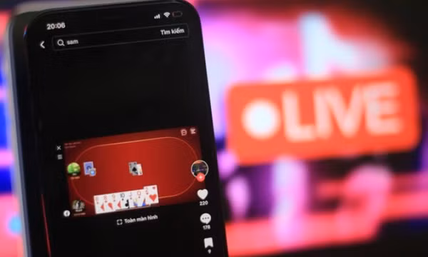 Livestream cờ bạc vẫn tràn lan trên TikTok