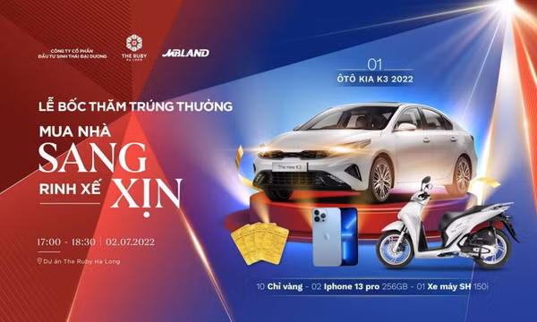 Sở hữu căn hộ nghỉ dưỡng 4.0 The Ruby Hạ Long cùng chính sách “3 không”