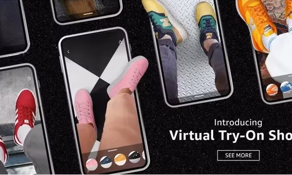Amazon ra mắt tính năng thử giày “ảo” tích hợp công nghệ AR