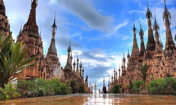 ‘Mê cung’ 2.500 tòa tháp ở ngôi chùa cổ hơn 2.000 năm tuổi độc đáo của Myanmar