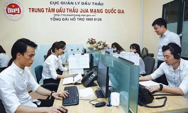 Đăng tải thông tin và lựa chọn nhà thầu trên Hệ thống mạng đấu thầu quốc gia