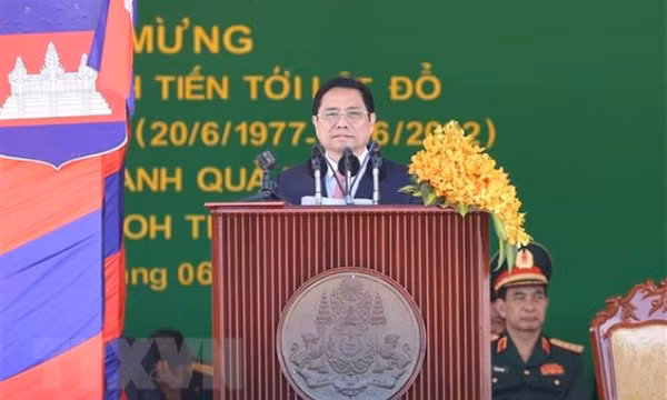Phát biểu của Thủ tướng tại lễ Kỷ niệm 45 năm lật đổ chế độ Pol Pot