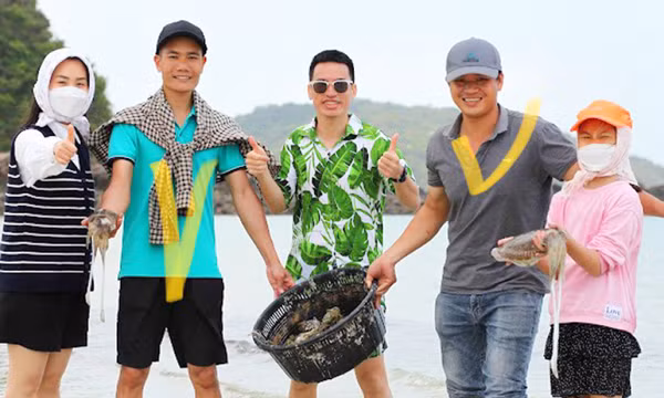 "Một ngày làm ngư dân" ở Thanh Lân
