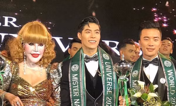 Ngô Hoàng Phi Việt chiến thắng Nam vương hoàn vũ 2022