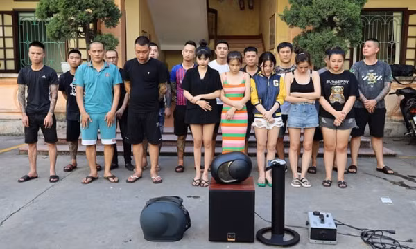 Hoàng 'Mèo' bị bắt vì tổ chức tiệc ma túy