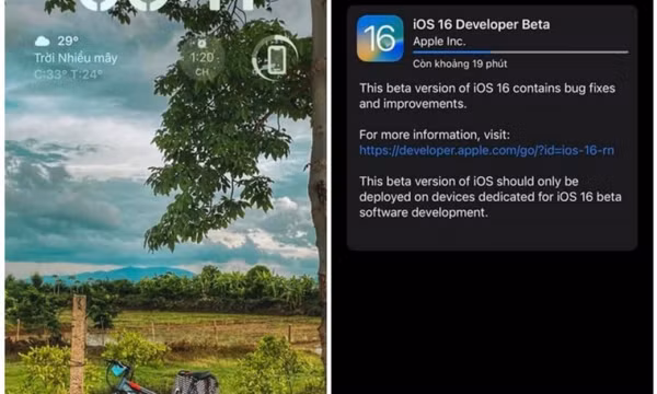 Nóng lòng lên iOS 16, nhiều iPhone tại Việt Nam gặp lỗi vặt